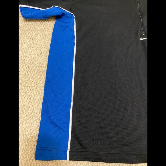 Nike Duke Blue Devils NCAA Basketball Warm Up Jersey Men’s XL Made in Korea - Picture 6 of 9